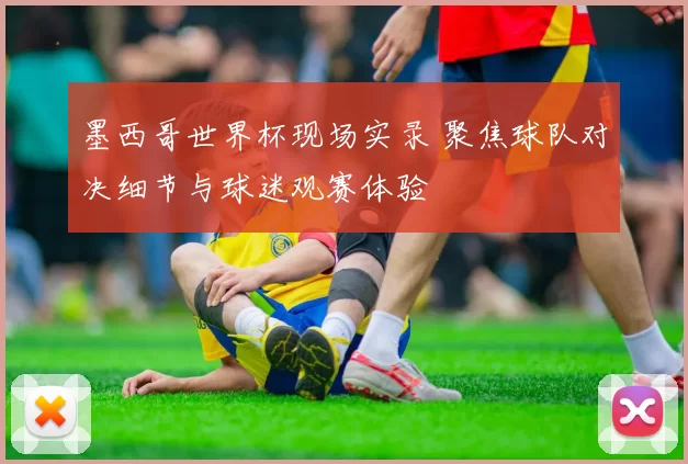 墨西哥世界杯现场实录 聚焦球队对决细节与球迷观赛体验